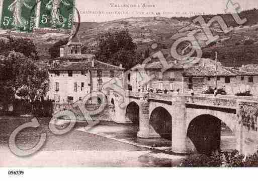 Ville de CAMPAGNESURAUDE, carte postale ancienne