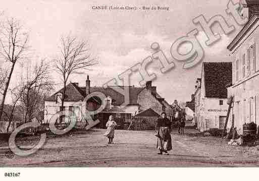 Ville de CANDESURBEUVRON, carte postale ancienne