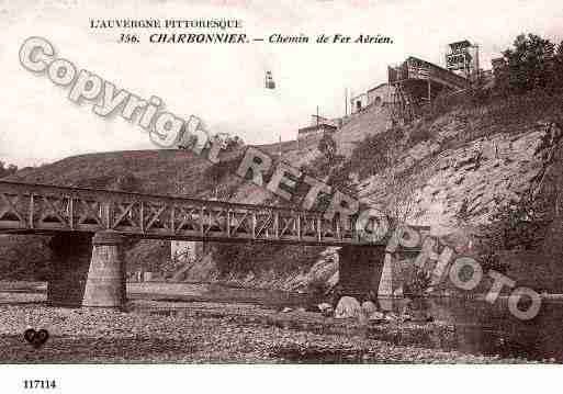 Ville de CHARBONNIERLESMINES, carte postale ancienne