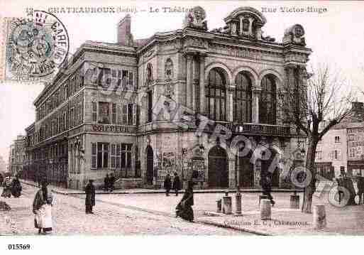 Ville de CHATEAUROUX, carte postale ancienne