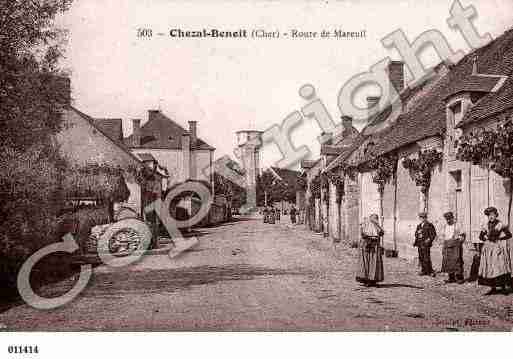 Ville de CHEZALBENOIT, carte postale ancienne Ville de CHEZALBENOIT, carte postale ancienne