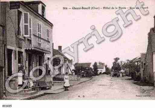 Ville de CHEZALBENOIT, carte postale ancienne