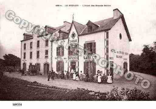 Ville de CLOHARSCARNOET, carte postale ancienne