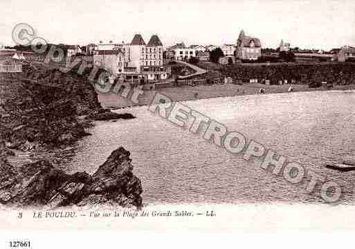 Ville de CLOHARSCARNOET, carte postale ancienne