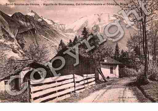 Ville de CONTAMINESMONTJOIE(LES), carte postale ancienne