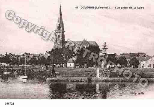 Ville de COUERON, carte postale ancienne