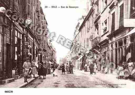 Ville de DOLE, carte postale ancienne