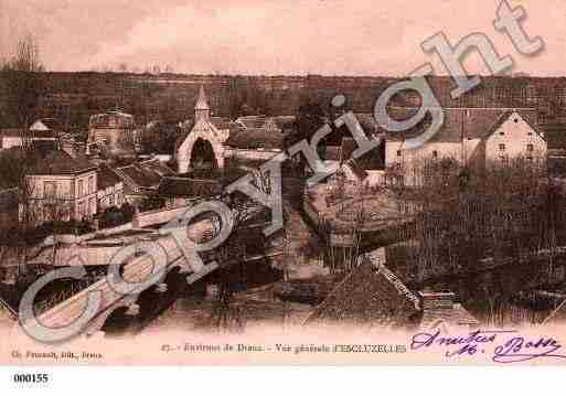Ville de ECLUZELLES, carte postale ancienne Ville de ECLUZELLES, carte postale ancienne