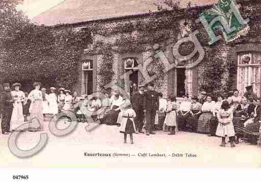 Ville de ESSERTAUX, carte postale ancienne