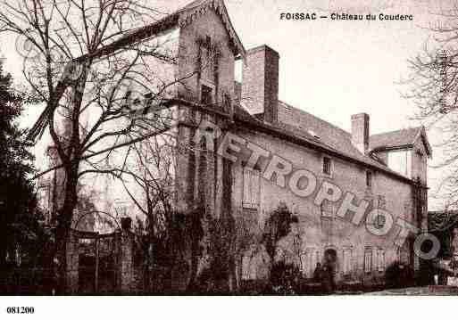 Ville de FOISSAC, carte postale ancienne
