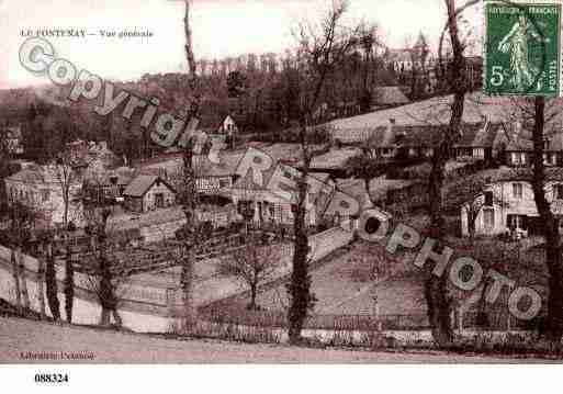 Ville de FONTENAY, carte postale ancienne