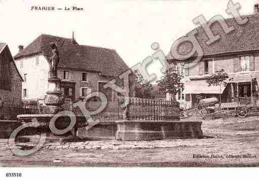 Ville de FRAHIERETCHATEBIER, carte postale ancienne