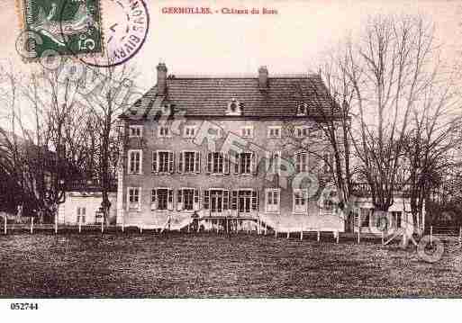 Ville de GERMOLLESMELLECEY, carte postale ancienne