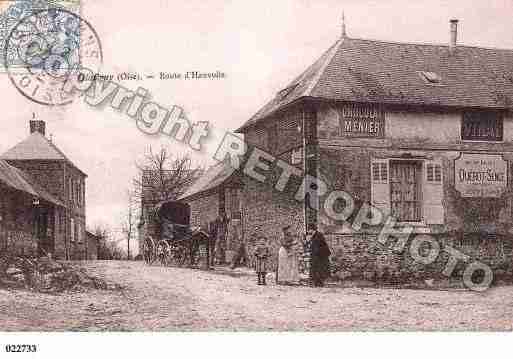 Ville de GLATIGNY, carte postale ancienne