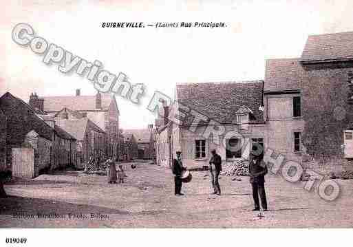 Ville de GUIGNEVILLE, carte postale ancienne Ville de GUIGNEVILLE, carte postale ancienne