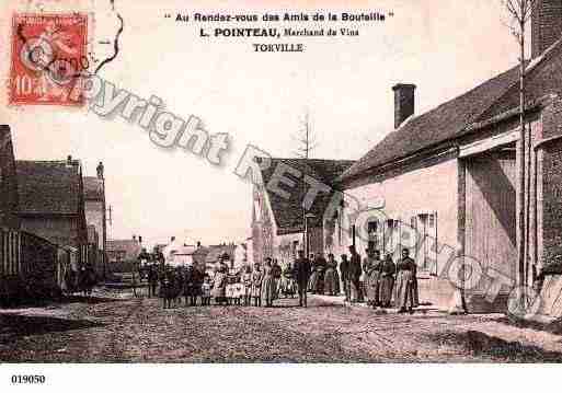 Ville de GUIGNEVILLE, carte postale ancienne