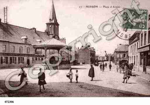 Ville de HIRSON, carte postale ancienne