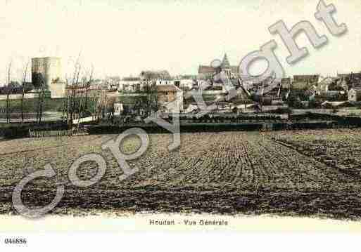 Ville de HOUDAN, carte postale ancienne