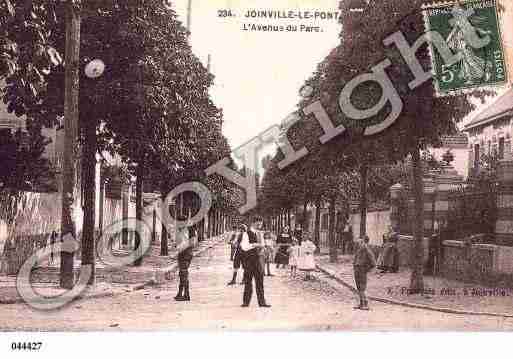 Ville de JOINVILLELEPONT, carte postale ancienne