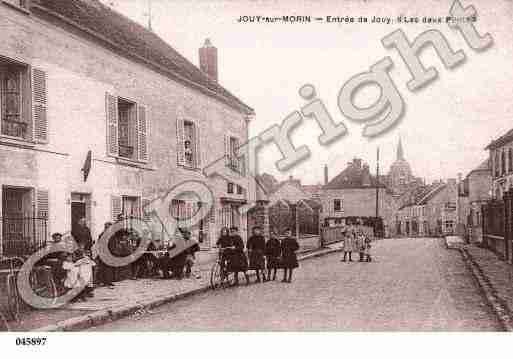 Ville de JOUYSURMORIN, carte postale ancienne