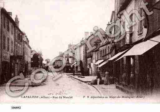 Ville de LAPALISSE, carte postale ancienne