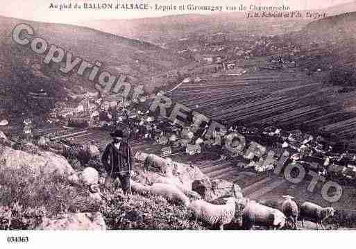 Ville de LEPUIXGY, carte postale ancienne