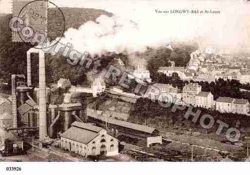 Ville de LONGWY, carte postale ancienne