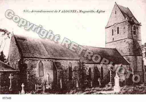 Ville de MAGNEVILLE, carte postale ancienne Ville de MAGNEVILLE, carte postale ancienne