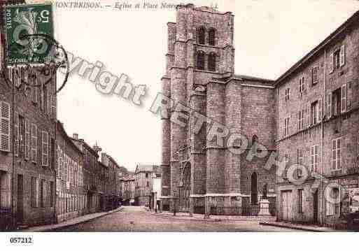 Ville de MONTBRISON, carte postale ancienne