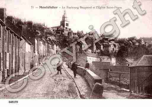 Ville de MONTDIDIER, carte postale ancienne