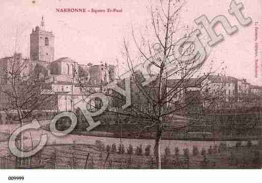 Ville de NARBONNE, carte postale ancienne