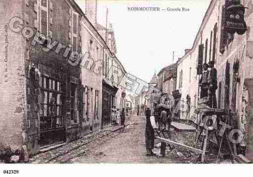 Ville de NOIRMOUTIERENL'ILE, carte postale ancienne