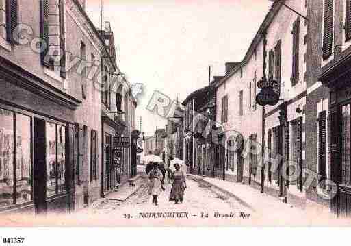 Ville de NOIRMOUTIERENL'ILE, carte postale ancienne