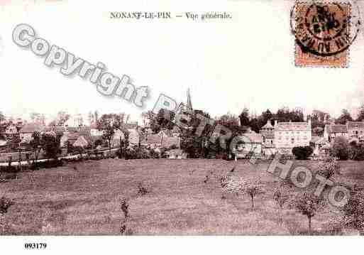 Ville de NONANTLEPIN, carte postale ancienne