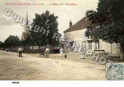 Ville de PAGNYLECHATEAU, carte postale ancienne