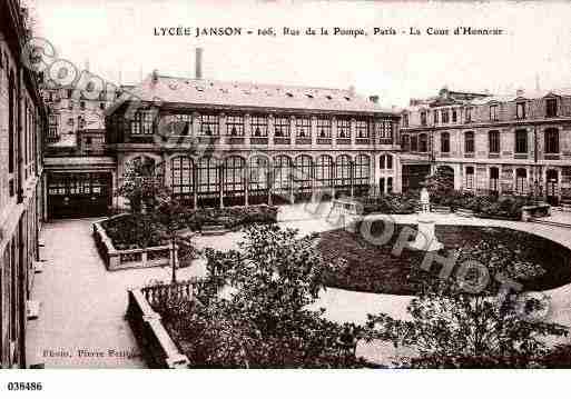 Ville de PARIS16, carte postale ancienne