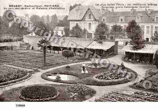 Ville de POITIERS, carte postale ancienne