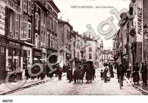 Ville de PONTAMOUSSON, carte postale ancienne