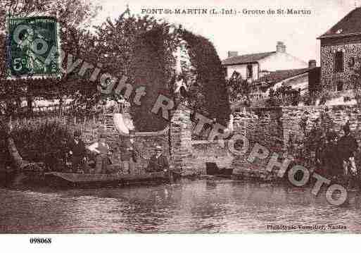 Ville de PONTSAINTMARTIN, carte postale ancienne