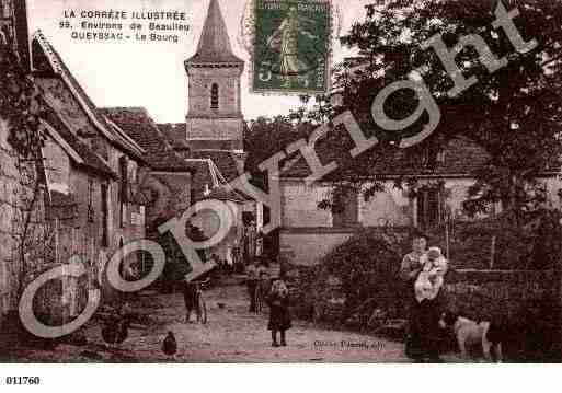 Ville de QUEYSSACLESVIGNES, carte postale ancienne