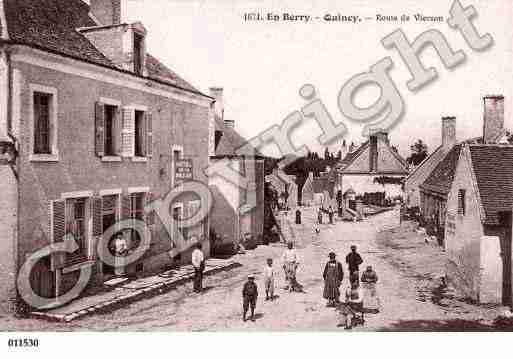 Ville de QUINCY, carte postale ancienne