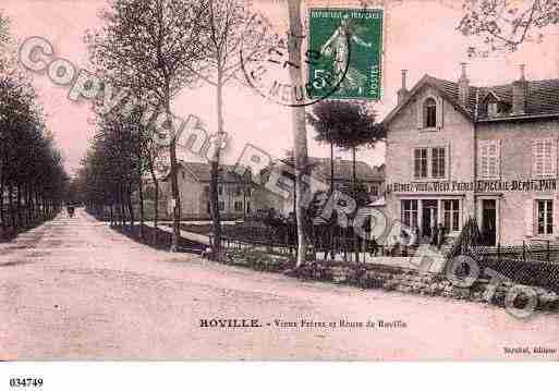 Ville de ROVILLEDEVANTBAYON, carte postale ancienne