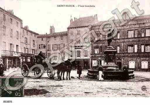 Ville de SAINTFLOUR, carte postale ancienne