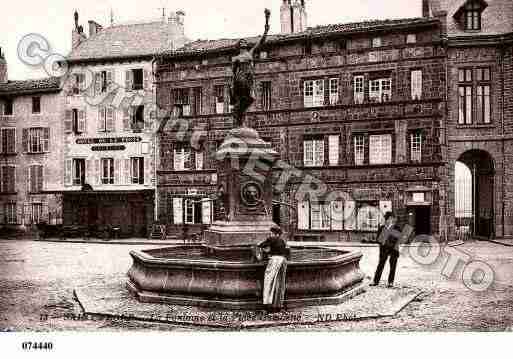 Ville de SAINTFLOUR, carte postale ancienne