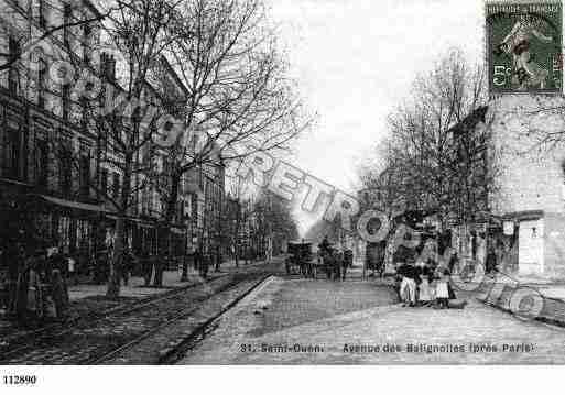 Ville de SAINTOUEN, carte postale ancienne