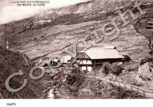 Ville de SAINTEMARIE, carte postale ancienne