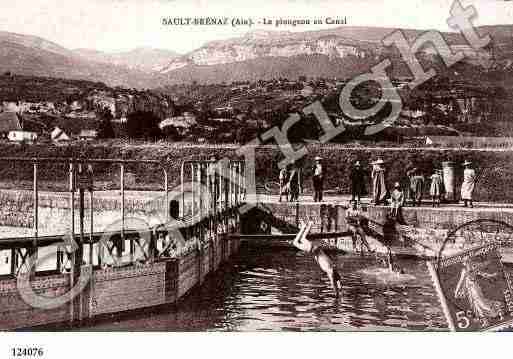 Ville de SAULTBRENAZ, carte postale ancienne