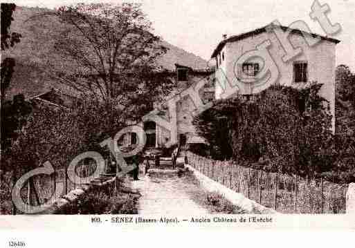 Ville de SENEZ, carte postale ancienne