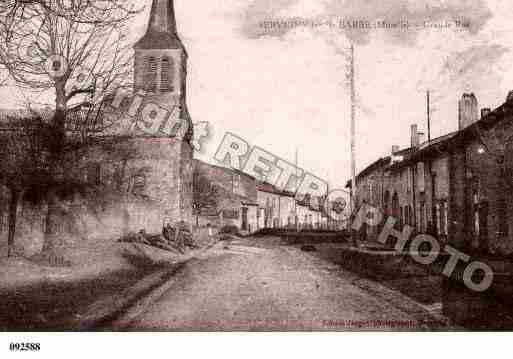 Ville de SERVIGNYLESSAINTEBARBE, carte postale ancienne