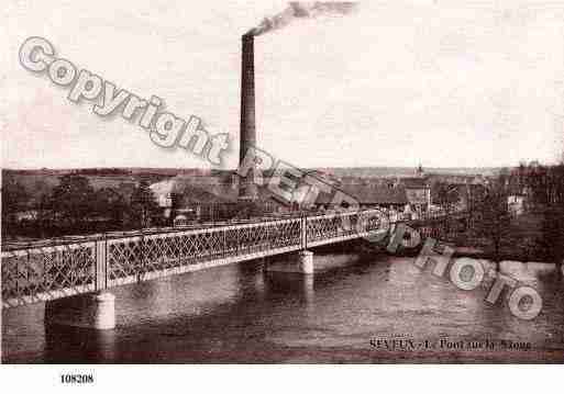 Ville de SEVEUX, carte postale ancienne